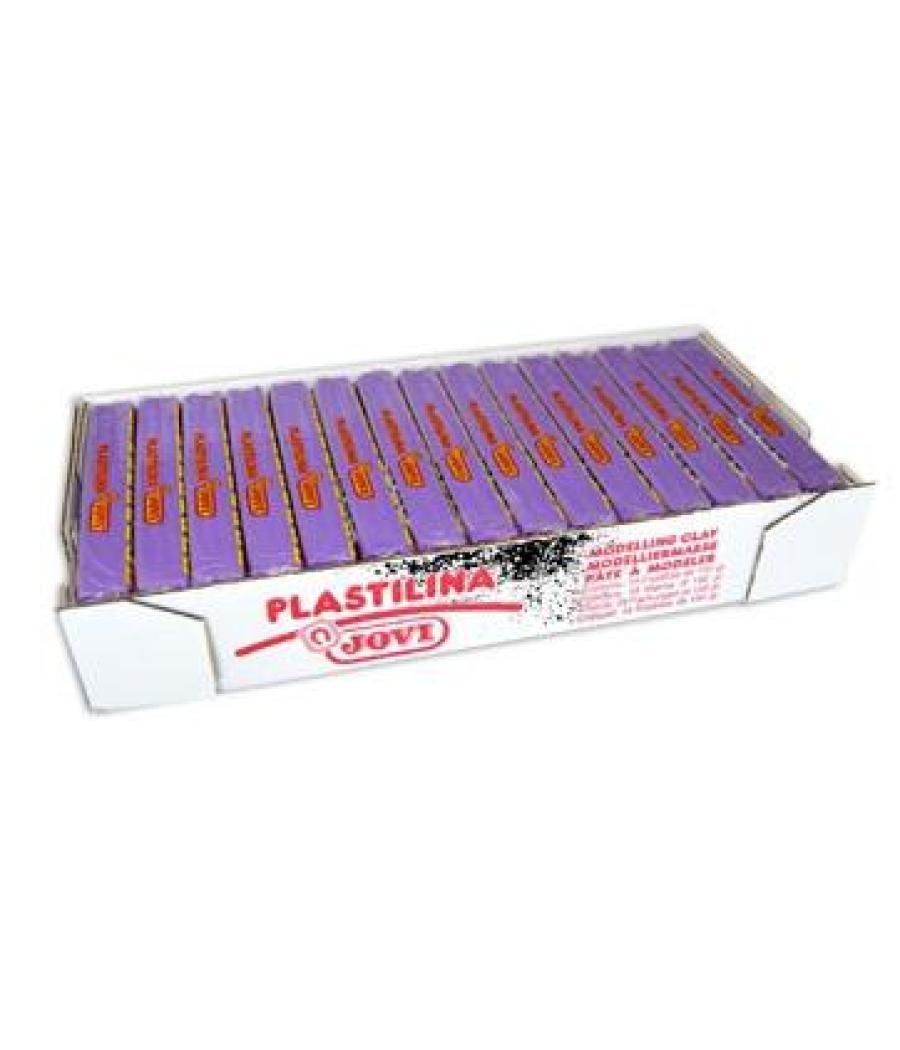 Jovi plastilina school caja 15 pastillas 150gr lila
