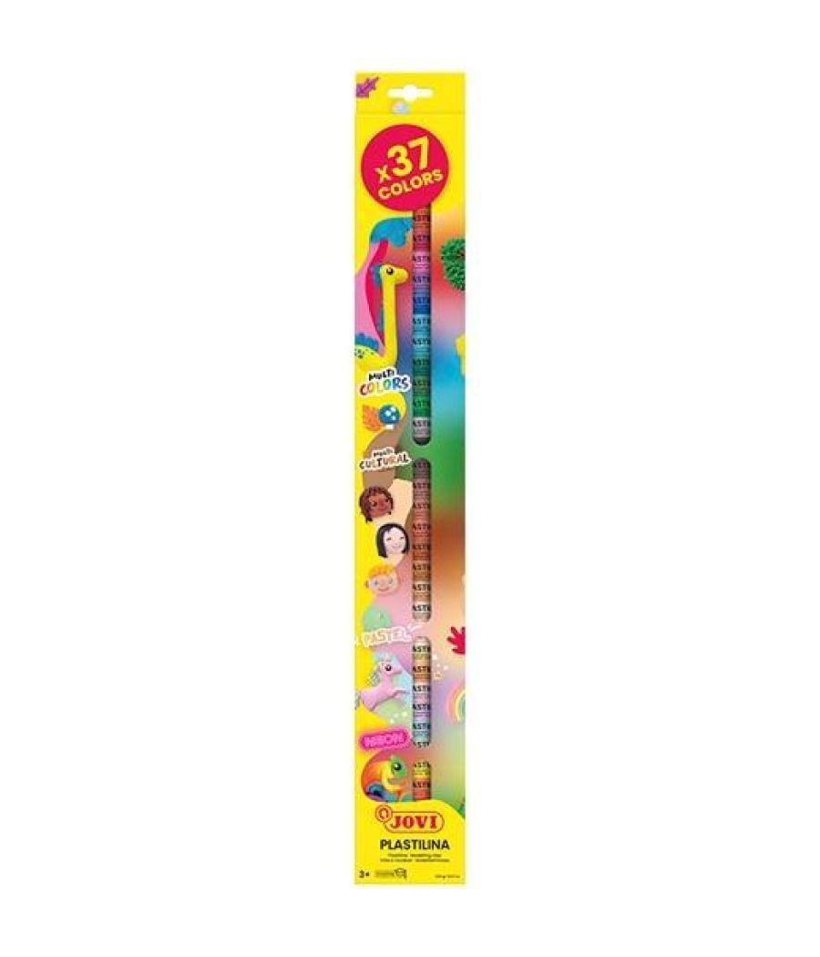 Jovi plastilina barra 15gr estuche 37 ud c/surtidos