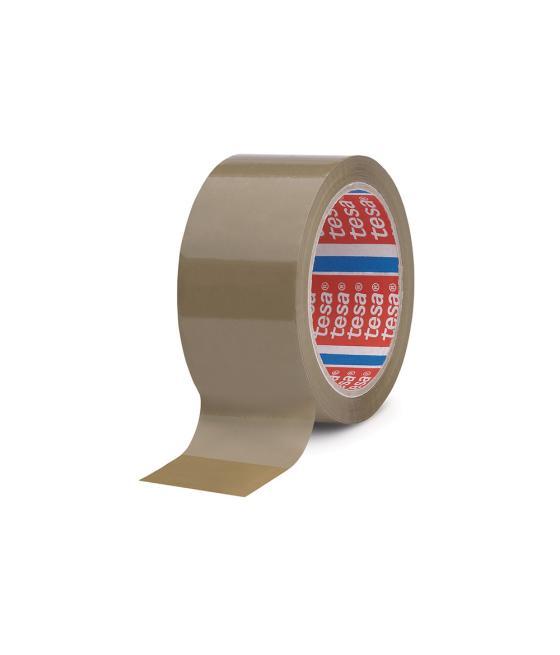 Cinta adhesiva tesa marron pp 66 mt x 50 mm para embalaje