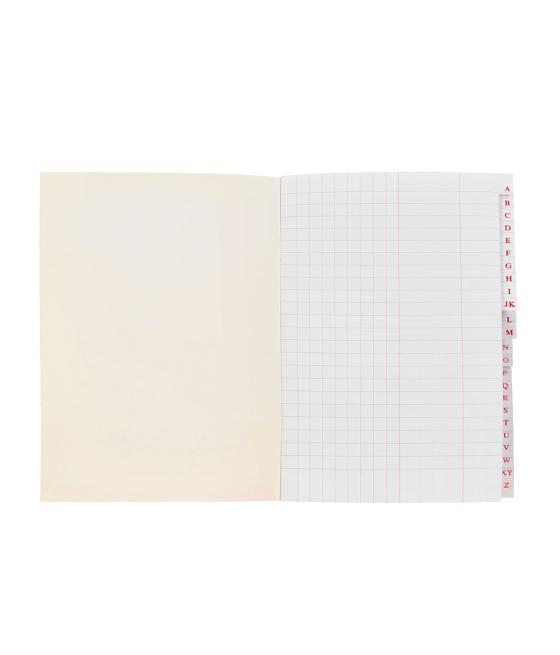 Indice liderpapel tapa cartóncillo cuarto 24 hojas 70g/m2 colores surtidos