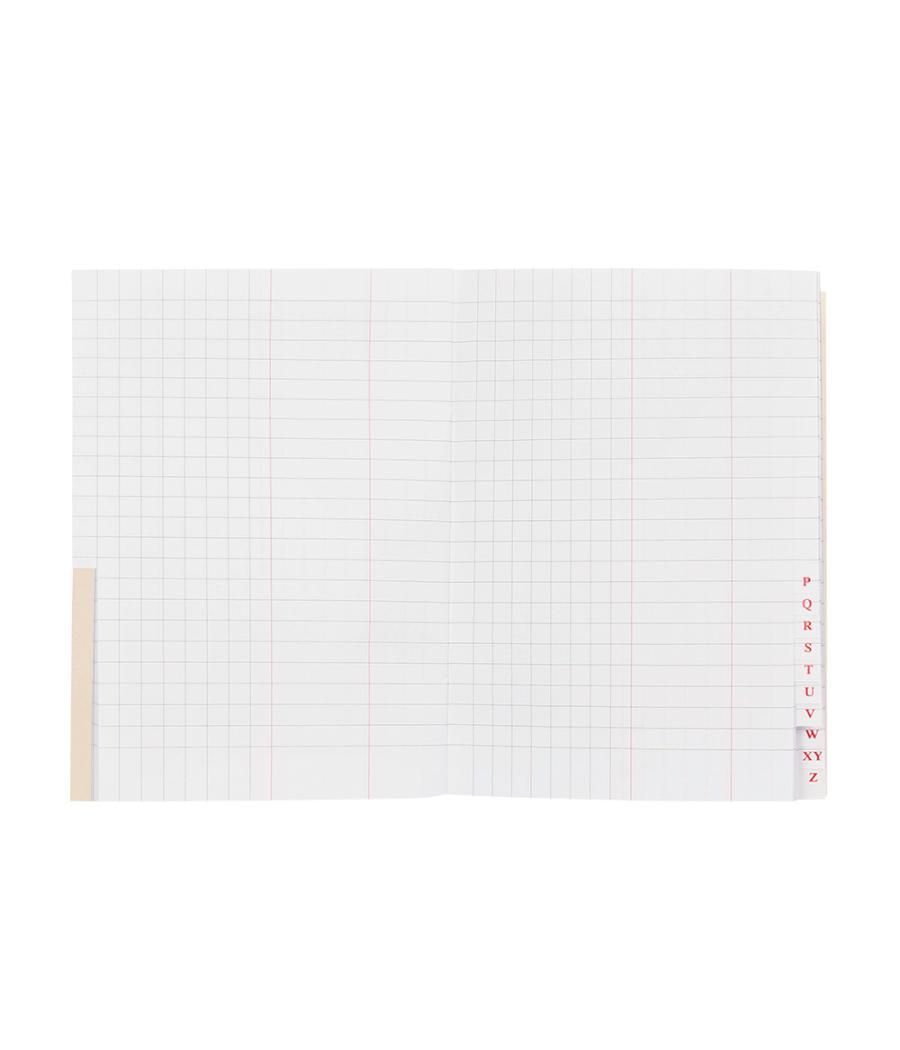 Indice liderpapel tapa cartóncillo cuarto 24 hojas 70g/m2 colores surtidos