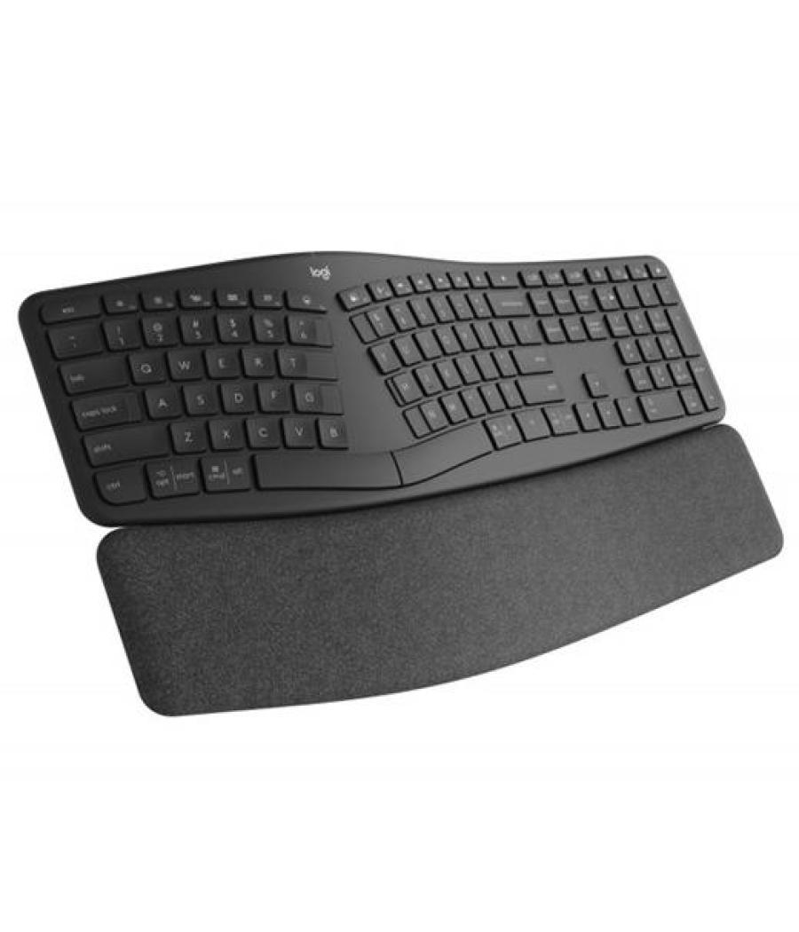 Logitech teclado ergo k860 inalambrico bluetooth qwerty español grafito