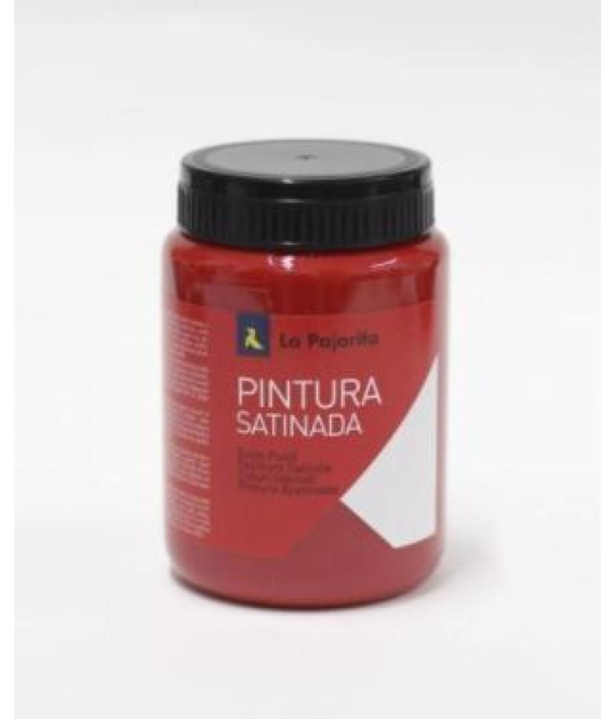 La pajarita témpera escolar bote de 35ml satinada rojo bermellon l-07