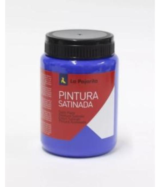 La pajarita témpera escolar bote de 35ml satinada azul ultramar l-11