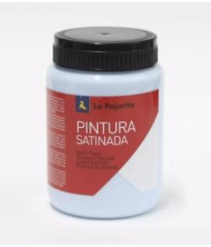 La pajarita témpera escolar bote de 35ml satinada azul pastel l-14