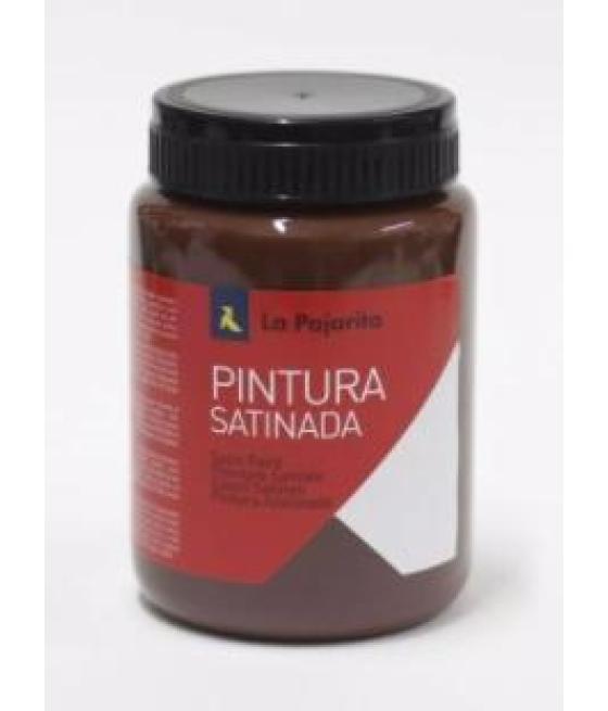 La pajarita témpera escolar bote de 35ml satinada marron castaño l-32
