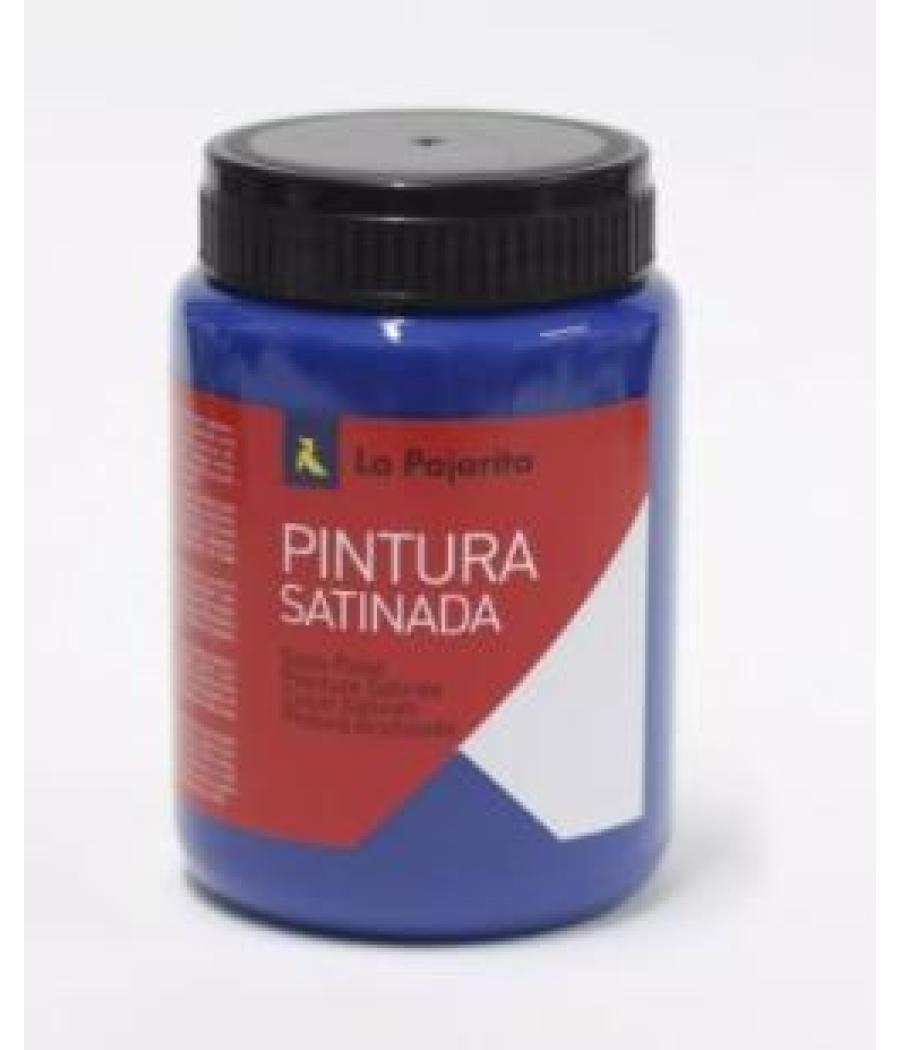 La pajarita témpera escolar bote de 35ml satinada azul marino l-36