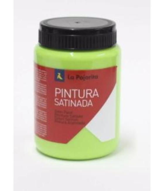 La pajarita témpera escolar bote de 35ml satinada verde loro l-37