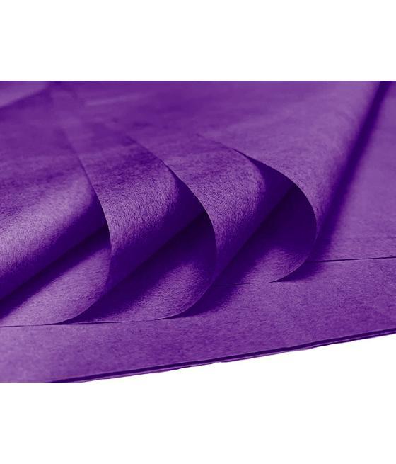 Papel seda liderpapel 52x76cm 18g/m2 bolsa de 5 hojas violeta