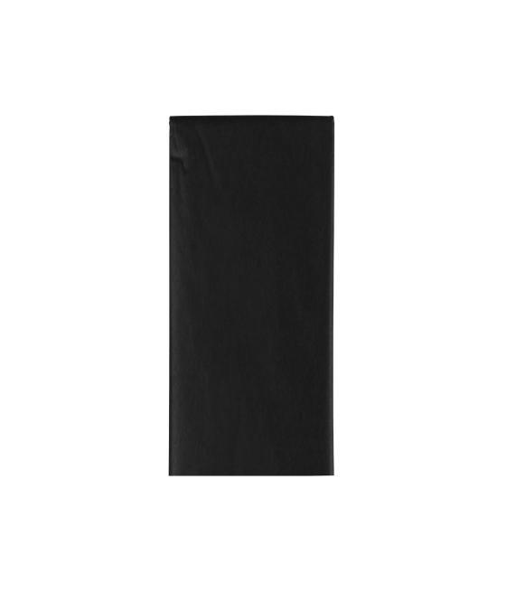 Papel seda liderpapel 52x76cm 18g/m2 bolsa de 5 hojas negro