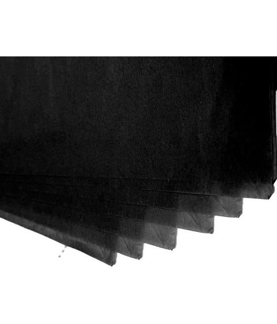 Papel seda liderpapel 52x76cm 18g/m2 bolsa de 5 hojas negro