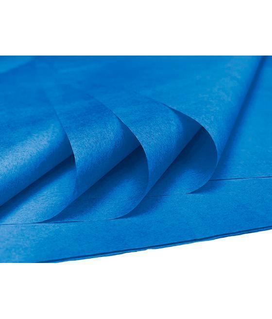 Papel seda liderpapel 52x76cm 18g/m2 bolsa de 5 hojas azul