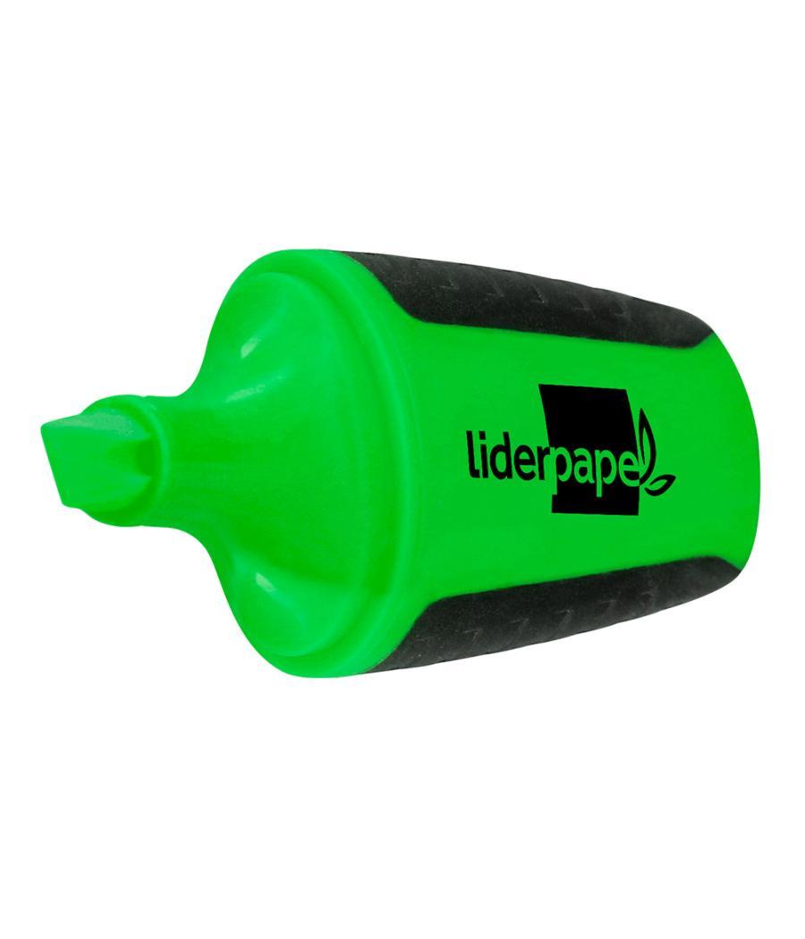 Rotulador liderpapel mini fluorescente verde