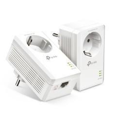 Adaptador powerline tplink av1000 1000mbps/ alcance 300m/ pack de 2 - Imagen 1