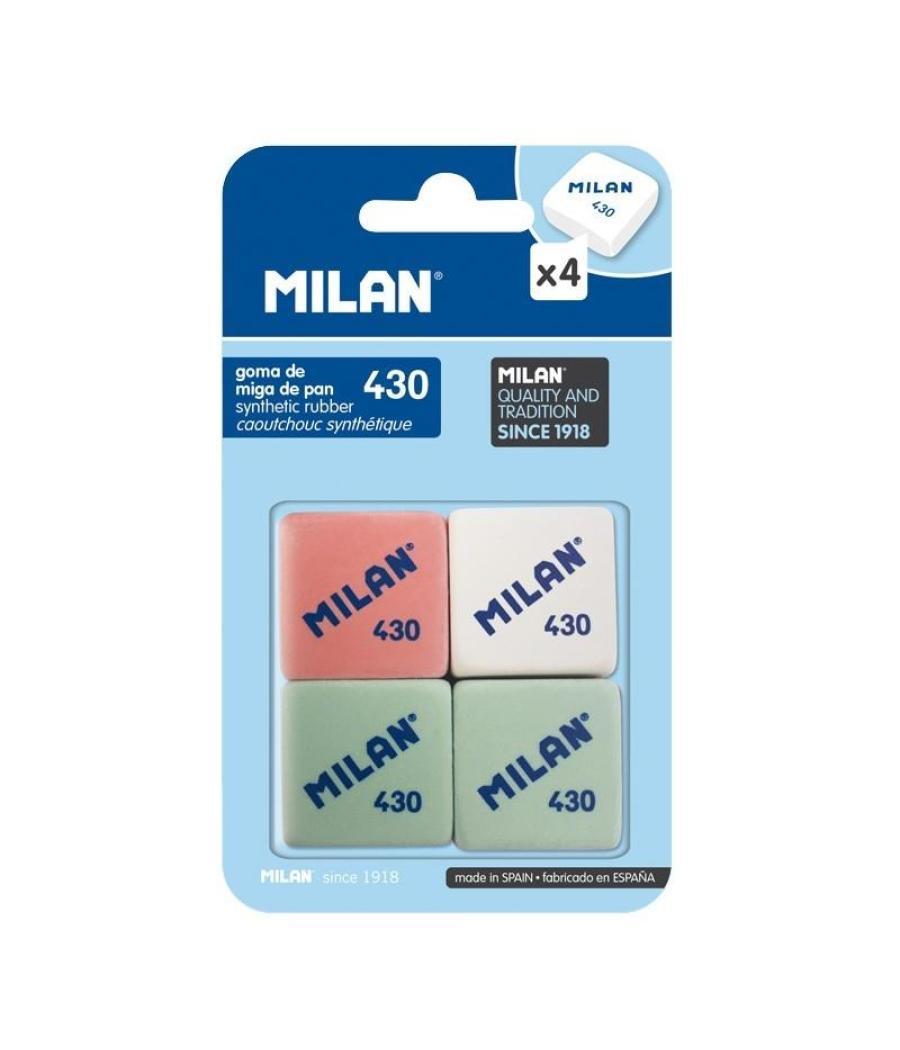 Milan goma 430 miga de pan blister -4u-