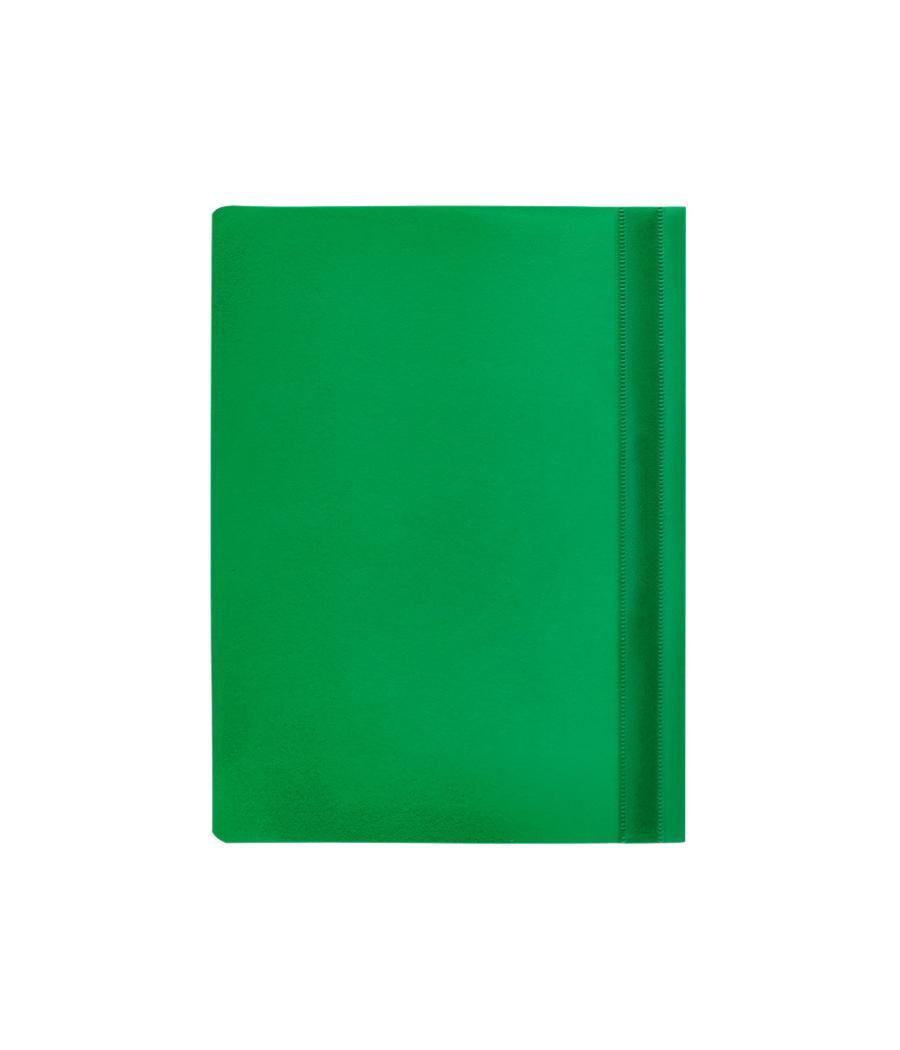 Carpeta dossier fastener plástico q-connect din a4 verde