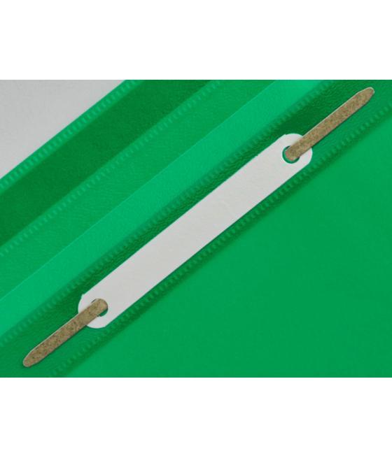 Carpeta dossier fastener plástico q-connect din a4 verde