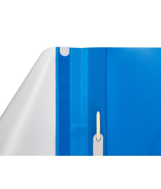 Carpeta dossier fastener plástico q-connect din a4 azul