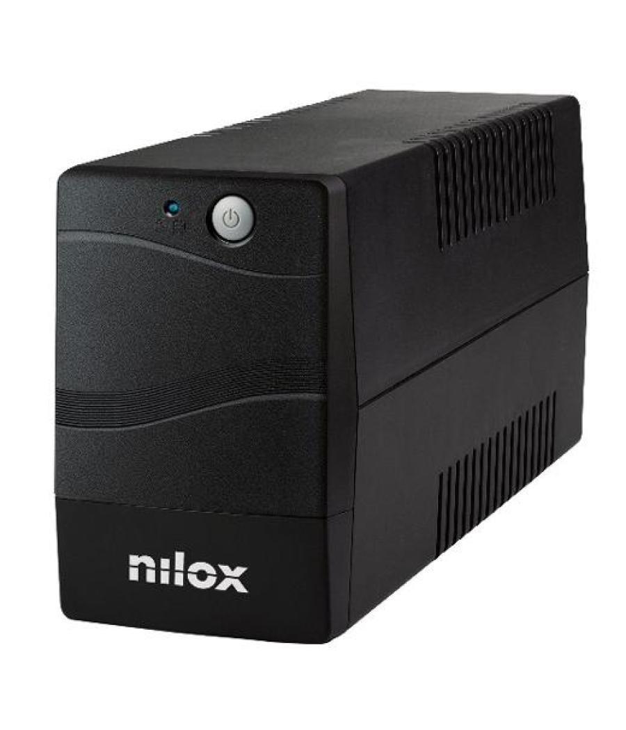 Nilox ups 1200 va sai linea interactiva 2 tomas 840w