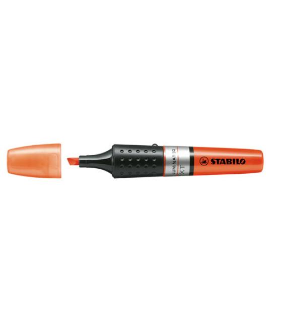 Rotulador stabilo boss luminator naranja tinta líquida