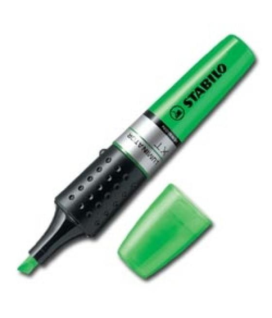 Rotulador stabilo boss luminator verde tinta líquida