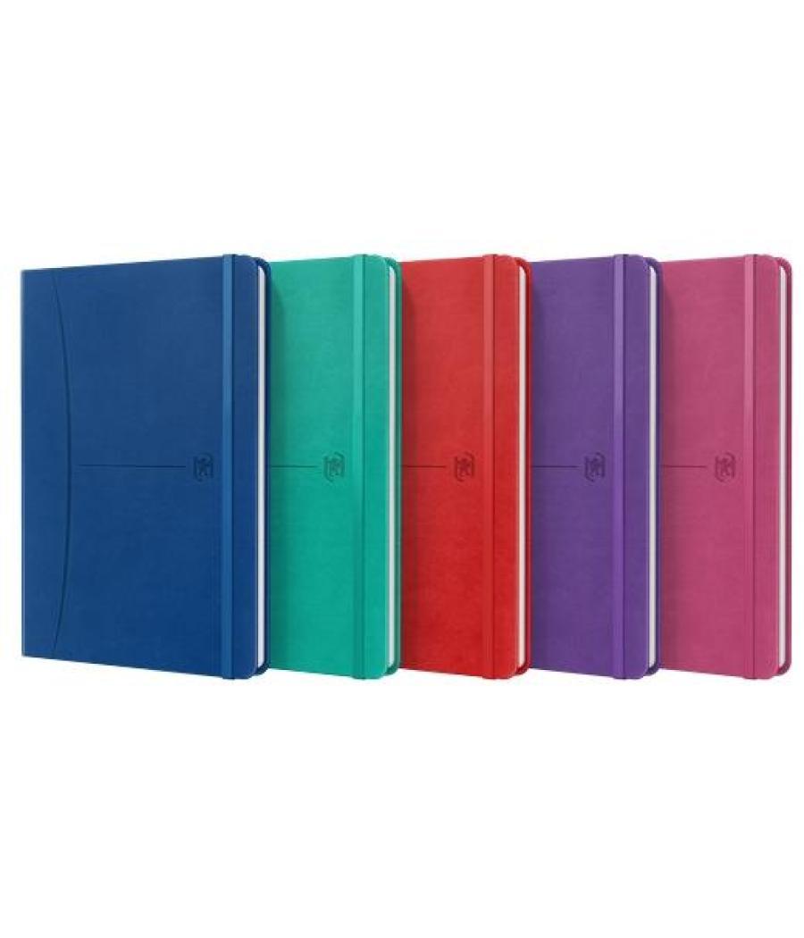 Oxford libreta cosida signature t. flexible a5 80h liso vivo