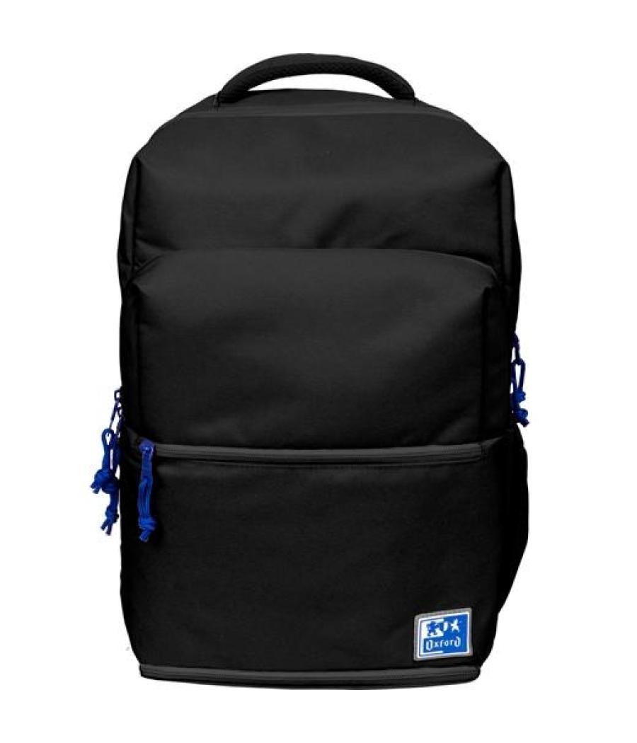 Oxford mochila +lb b-out oxfbag expandible +5cm rpet negro