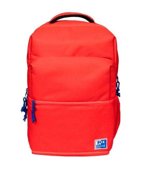 Oxford mochila +lb b-out oxfbag expandible +5cm rpet rojo