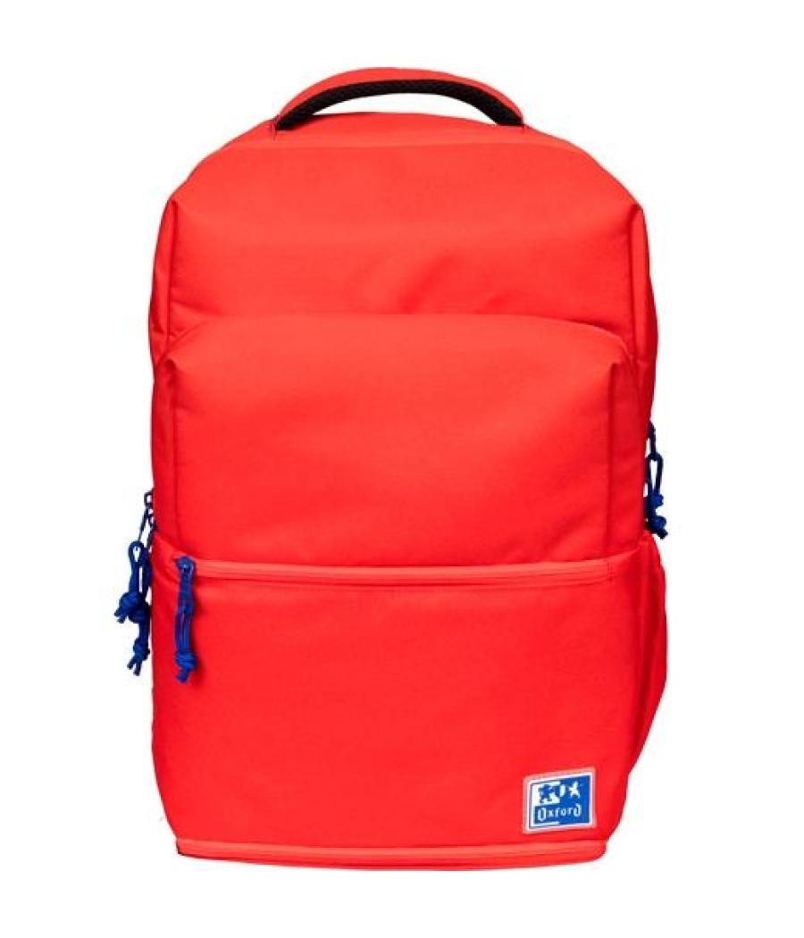 Oxford mochila +lb b-out oxfbag expandible +5cm rpet rojo