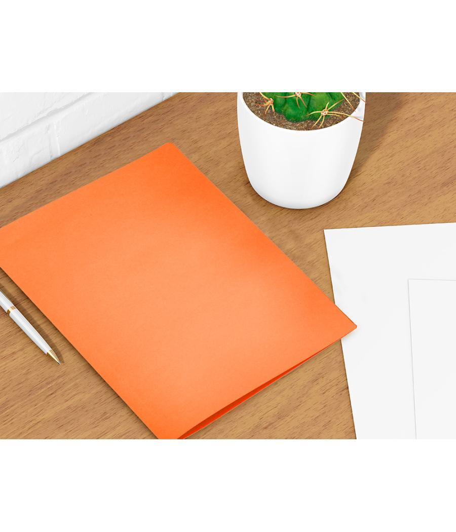 Subcarpeta liderpapel a4 naranja intenso 180g/m2