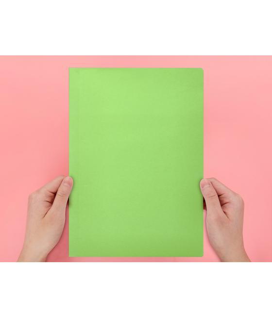 Subcarpeta liderpapel din a4 verde intenso 180g/m2