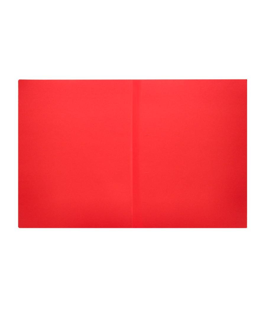 Subcarpeta liderpapel din a4 rojo intenso 180g/m2