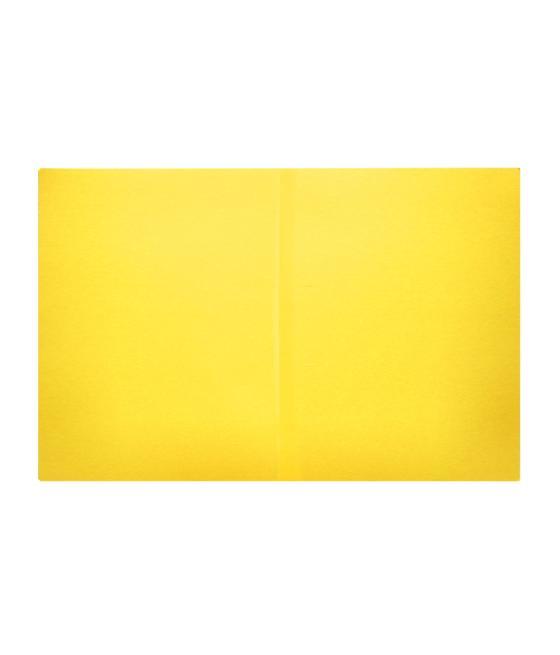 Subcarpeta liderpapel din a4 amarillo intenso 180g/m2