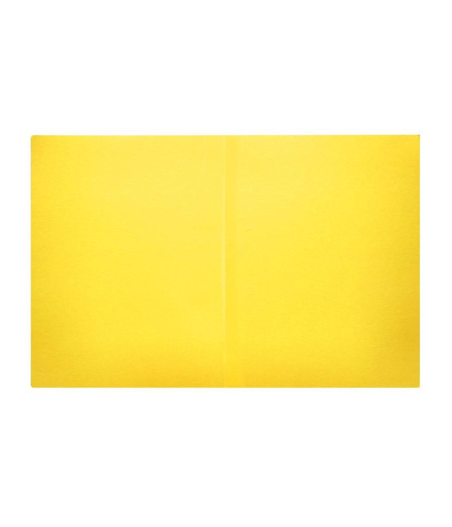 Subcarpeta liderpapel din a4 amarillo intenso 180g/m2