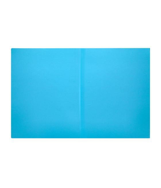 Subcarpeta liderpapel din a4 celeste intenso 180g/m2