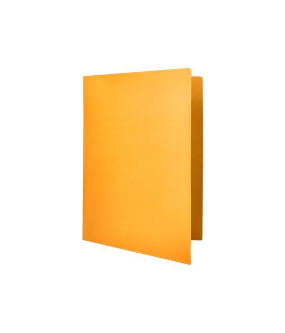 Subcarpeta liderpapel folio naranja intenso 180g/m2