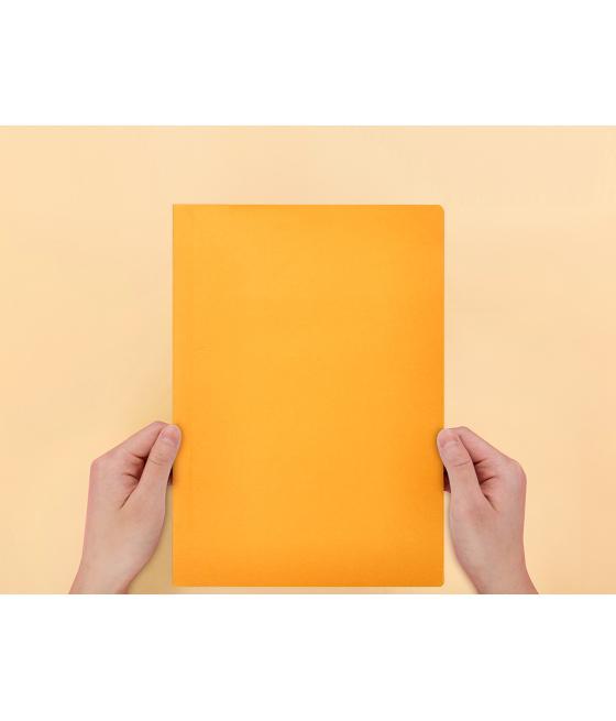 Subcarpeta liderpapel folio naranja intenso 180g/m2