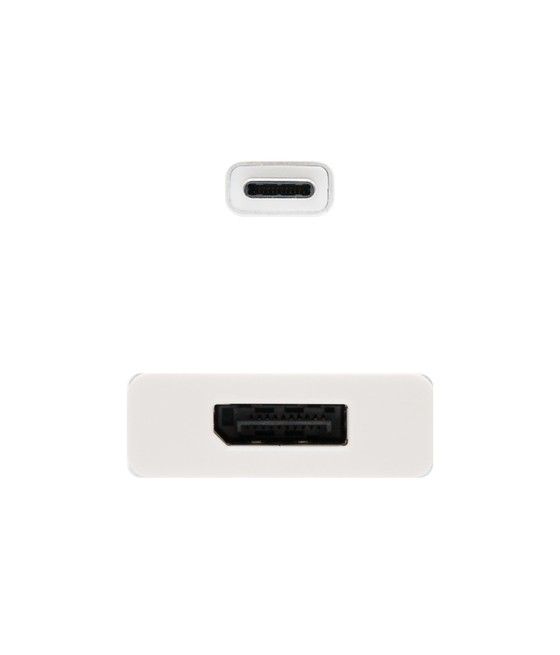 Nanocable CONVERSOR USB-C A DISPLAYPORT, ALUMINIO, 15 CM - Imagen 2