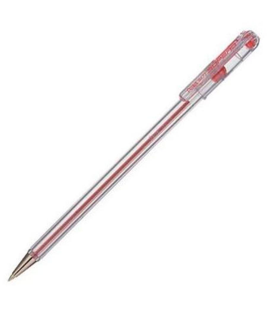 Pentel superb bk77 bolígrafo rojo -12u-