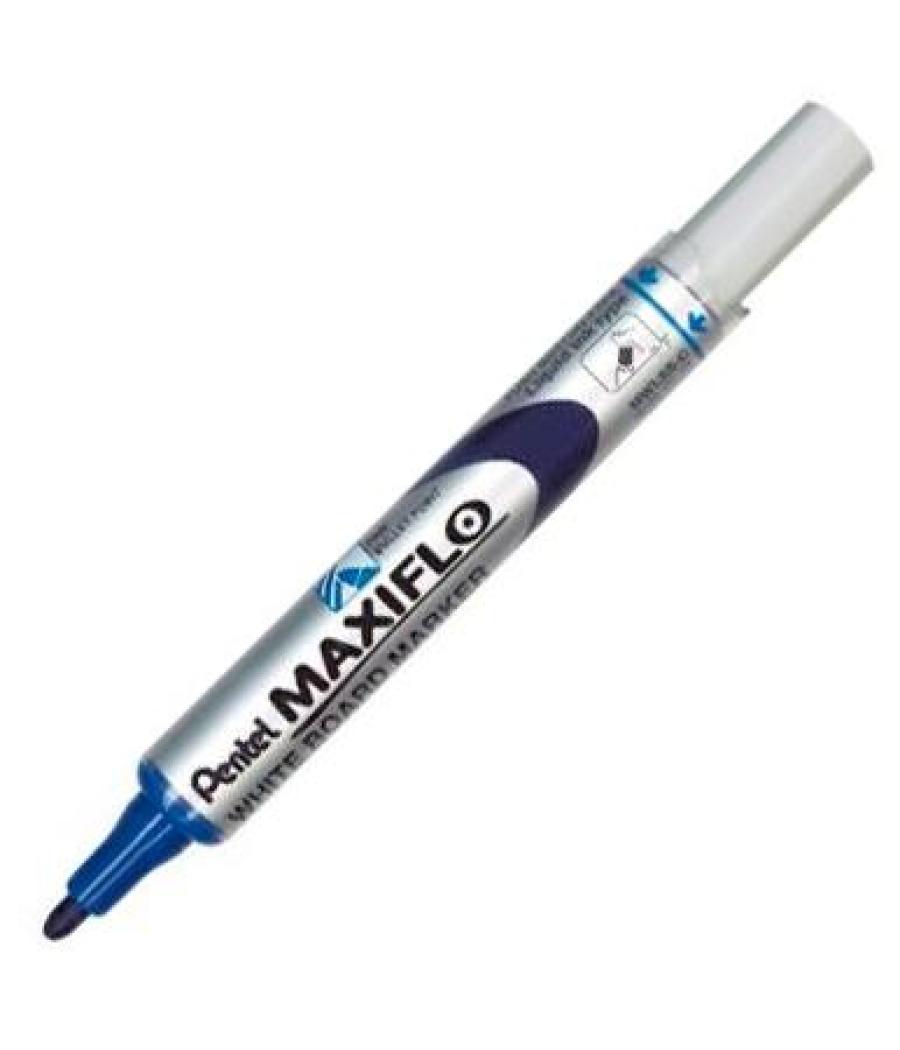 Pentel maxiflo mwl-5s marcador pizarra-blanca azul -12u-