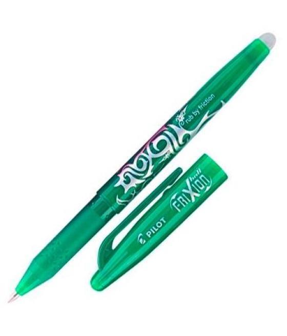 Pilot bolígrafo tinta borrable frixion ball 0.7 verde