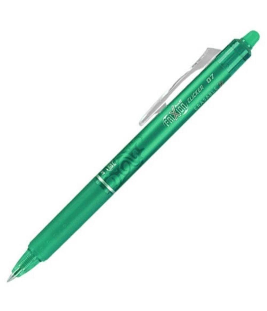 Pilot boligrafo borrable frixion clicker verde