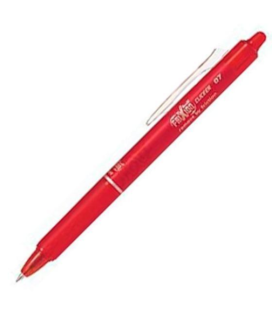 Pilot boligrafo borrable frixion clicker rojo