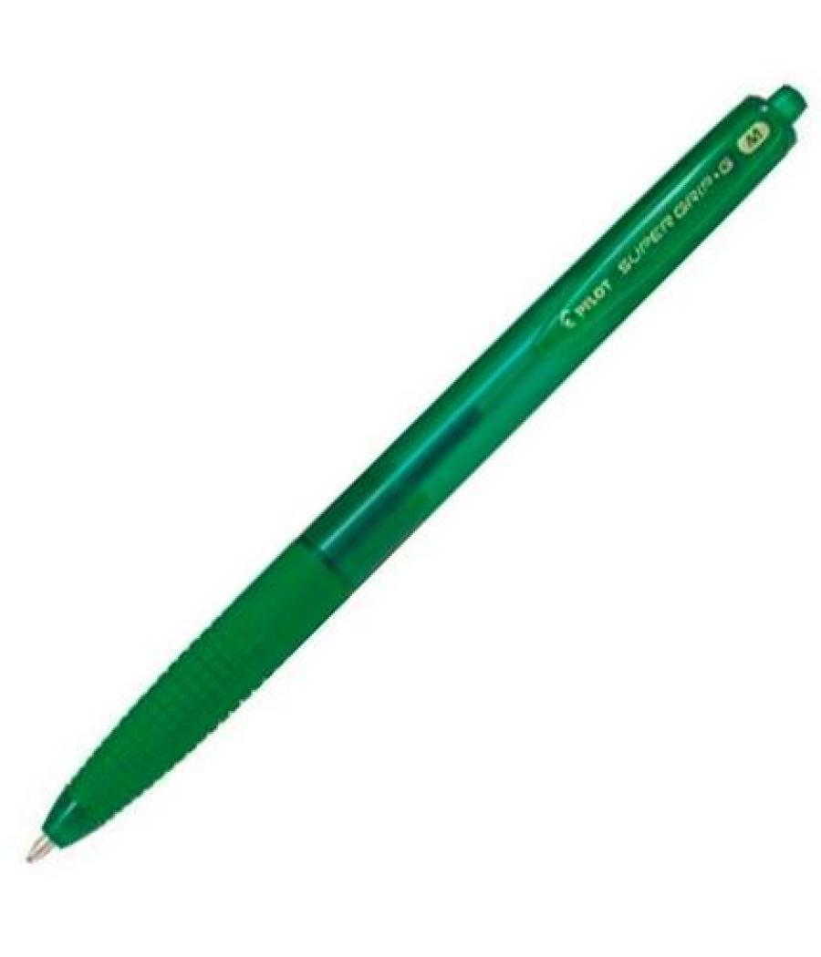 Pilot boligrafo supergrip g verde