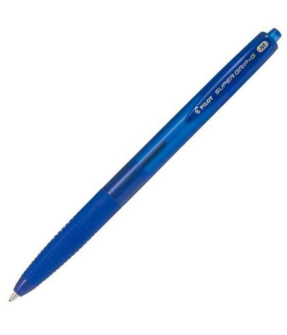 Pilot bolígrafo supergrip g retráctil 1.0mm azul