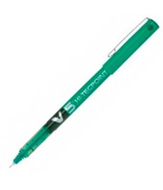 Pilot roller tinta líquida v-5 hi-tecpoint verde