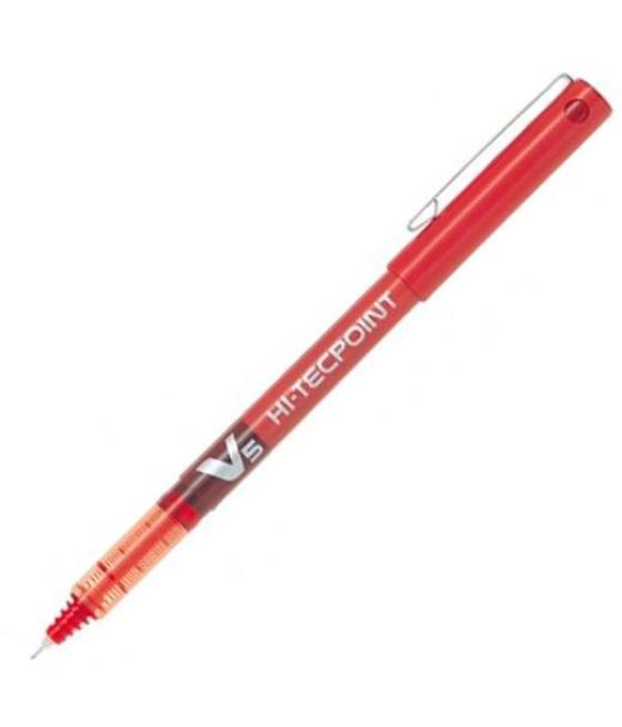 Pilot roller tinta líquida v-5 hi-tecpoint rojo