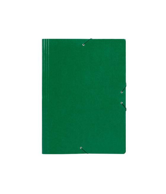 Carpeta planos liderpapel a2 cartón gofrado n 12 verde