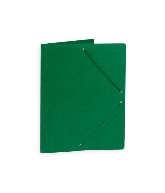 Carpeta planos liderpapel a2 cartón gofrado n 12 verde