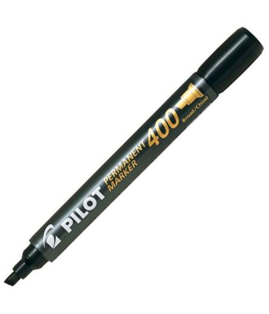 Pilot marcador permanente sca-400 punta biselada negro